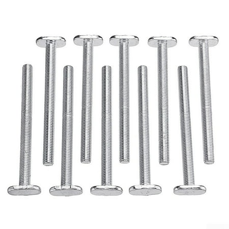 M8x100mm T-Slot Bolts Carbon Steel Hammer Head Bolt T Bolts For Woodworking 